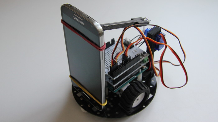 Building first-person control for an Arduino robot
